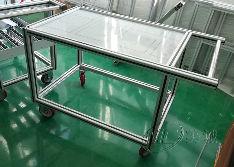 鋁型材小車成品，離不開模型圖的幫助